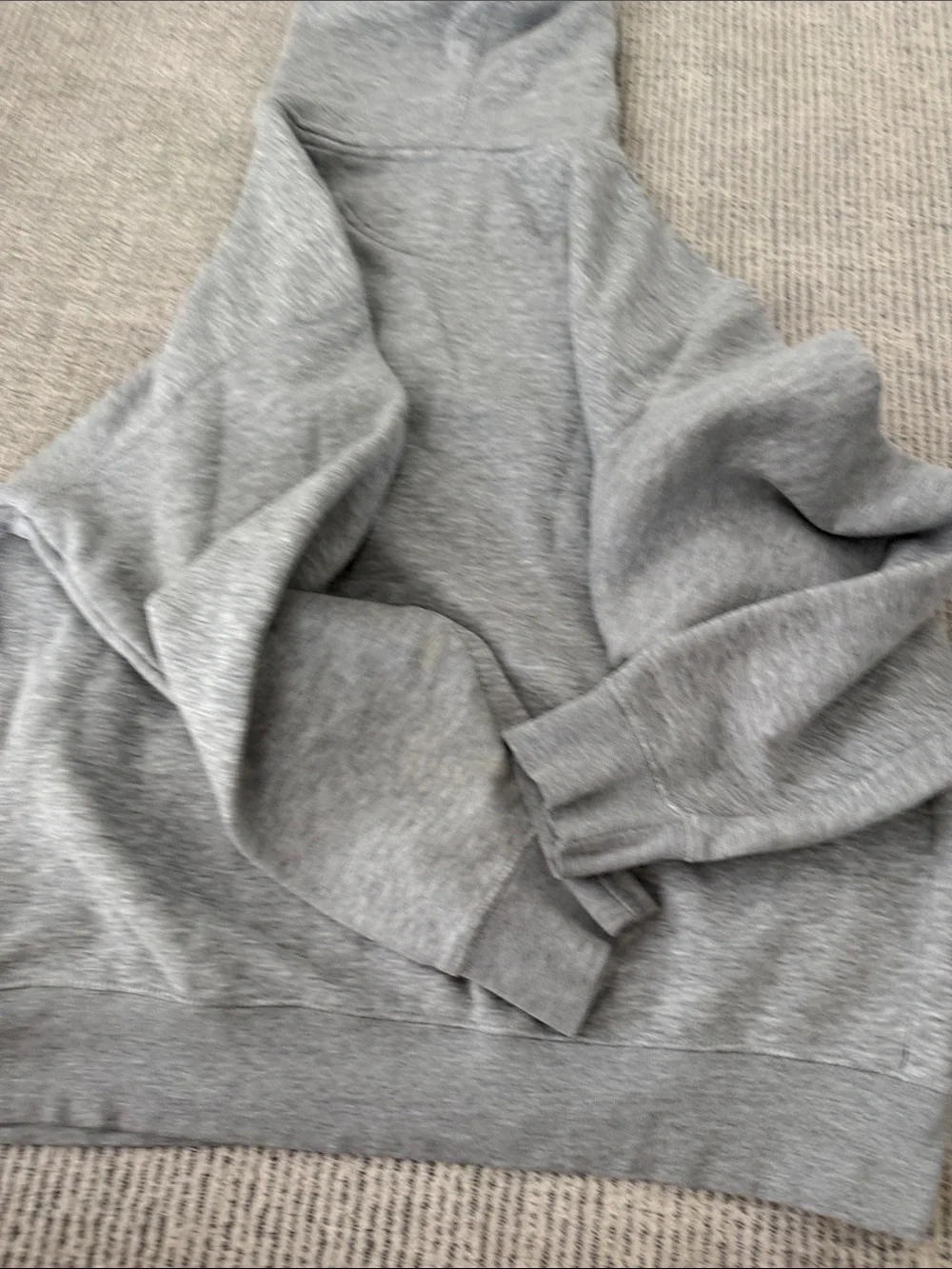 Men’s large St. Lawrence Grey Pullover Hoodie Sweatshirt